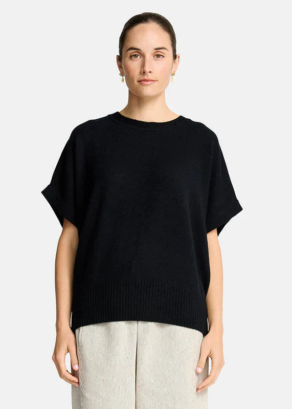Bella Knit Top - Black