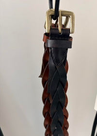 Cala Leather Belt Bourbon