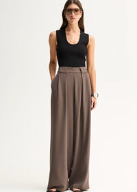 Elka Collective Fleur Pant - Taupe