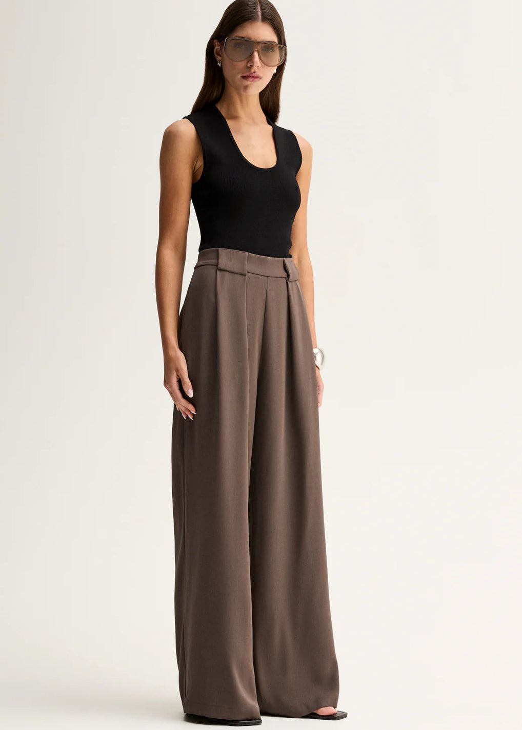 Elka Collective Fleur Pant - Taupe