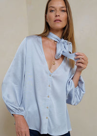 Lilya Chamonix Powder Blue Top