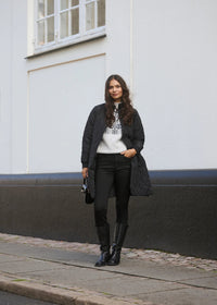 Kaffe KAlelia Long Quilted Jacket