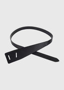 Black belt on a light grey background