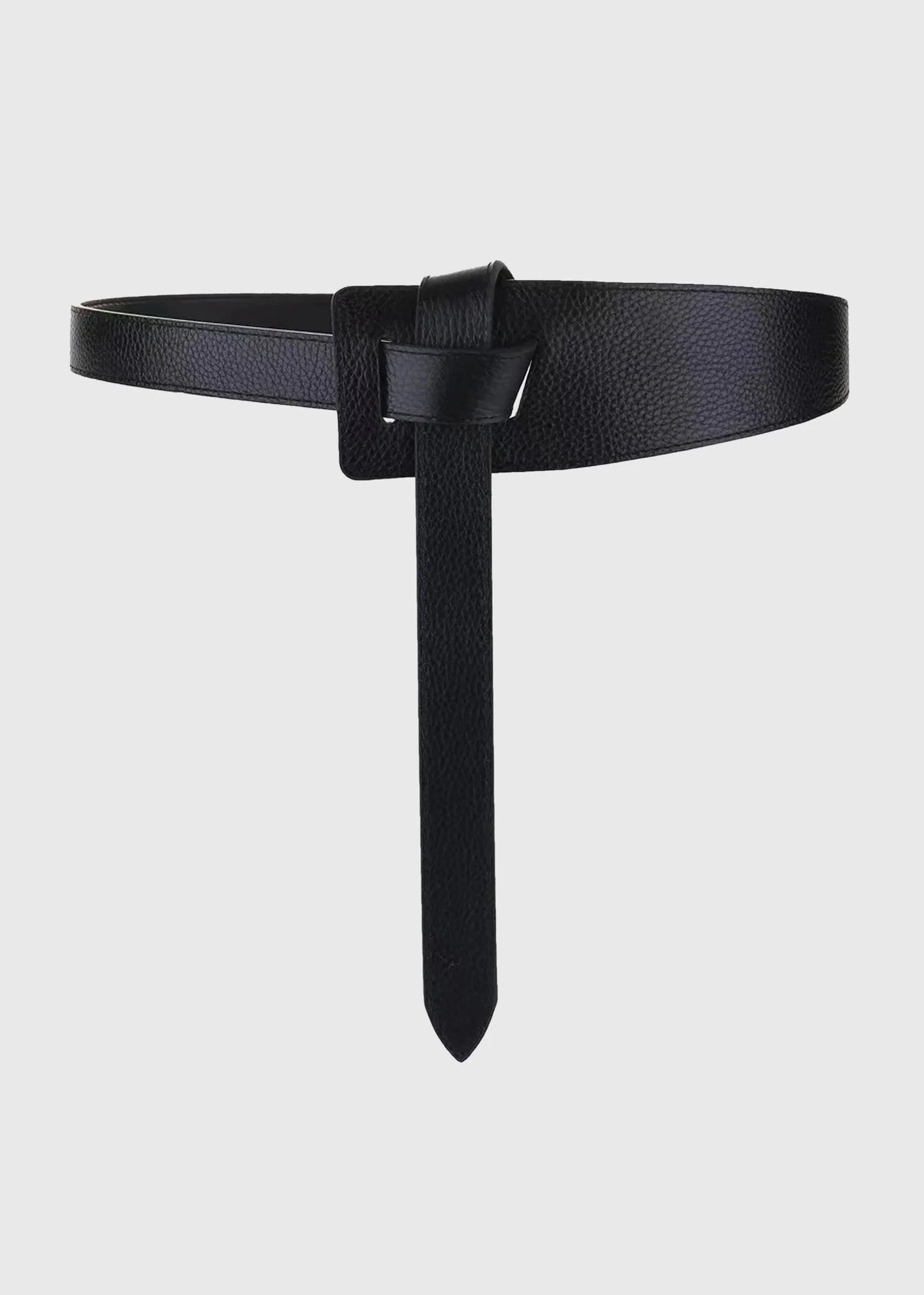 Katya Leather Bely - Black