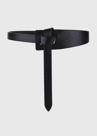 Katya Leather Bely - Black