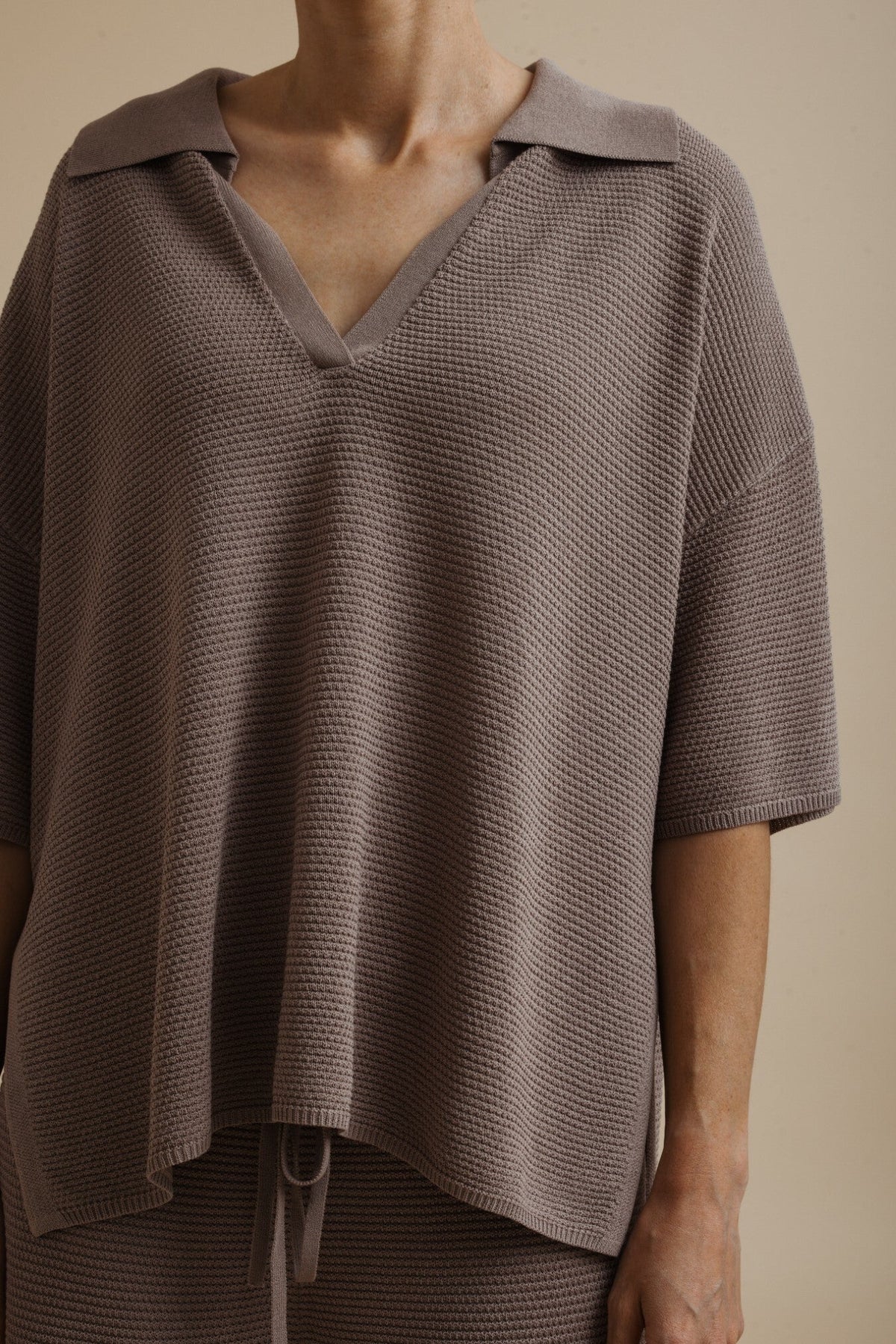 Lattice Cruise Pullover - Husk