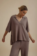 Lattice Cruise Pullover - Husk
