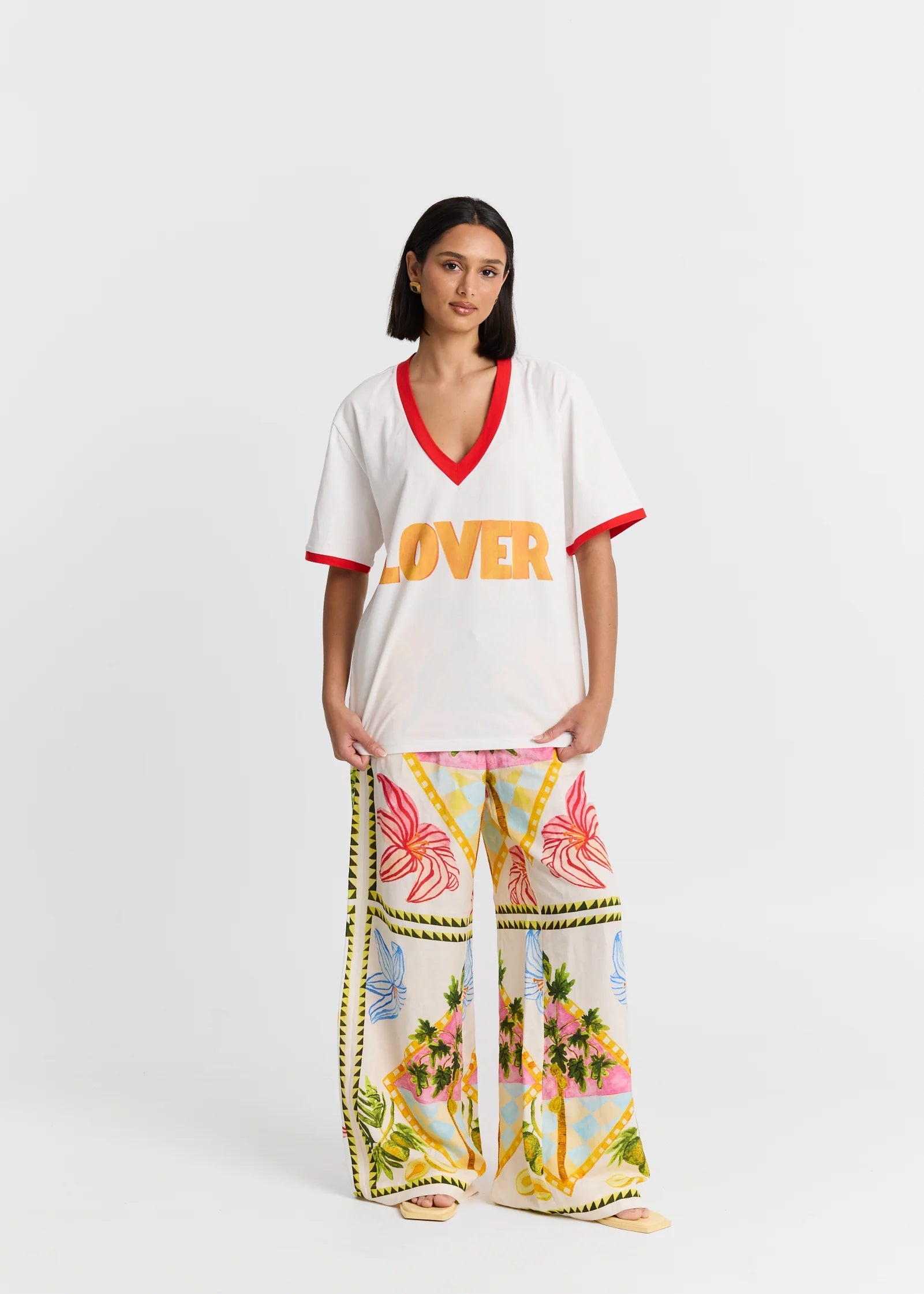 Lover V Neck Tee