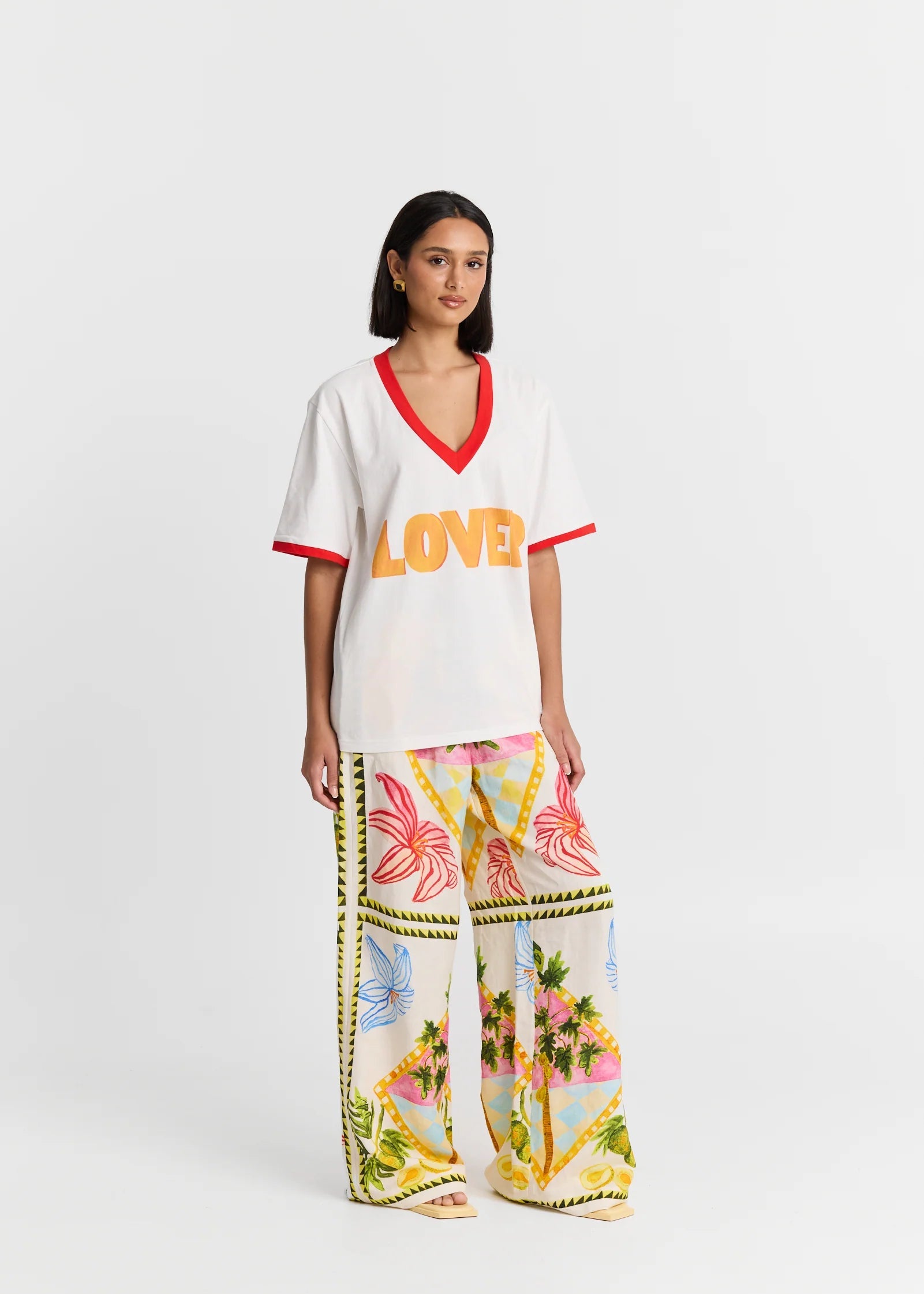 Lover V Neck Tee