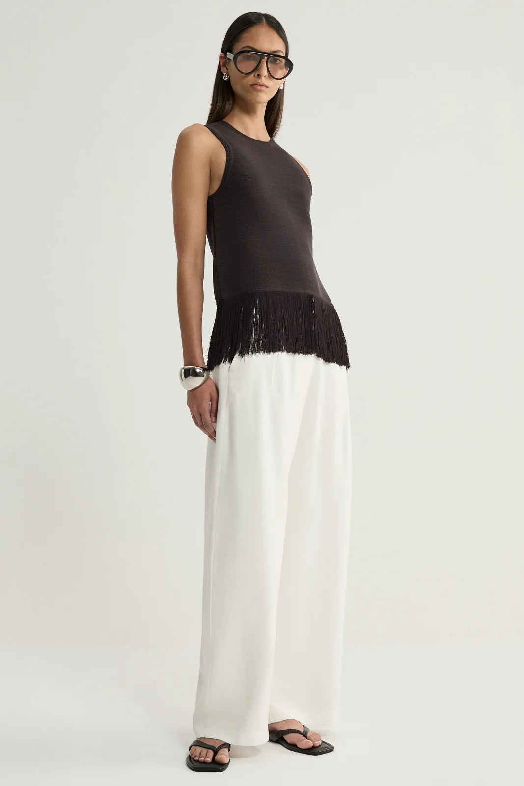 Miles Knit Top - Chocolate