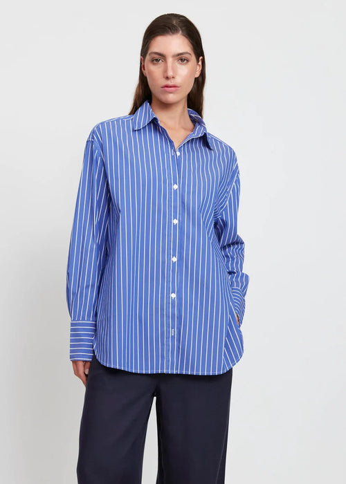 Florence Shirt Blue White