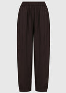 Brown pants on a white background