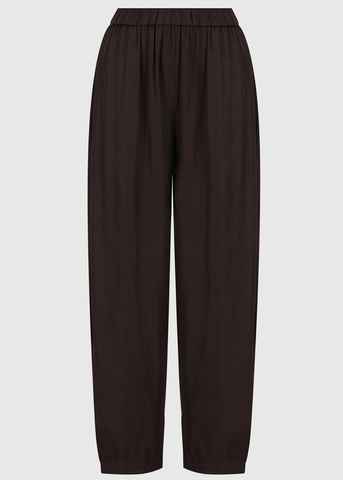 Brown pants on a white background