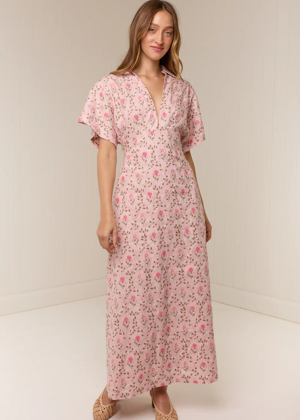 Ava Dress Luxembourg Tile