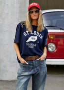 Graphic Crew Neck Tee