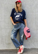 Graphic Crew Neck Tee