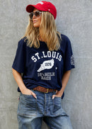 Graphic Crew Neck Tee
