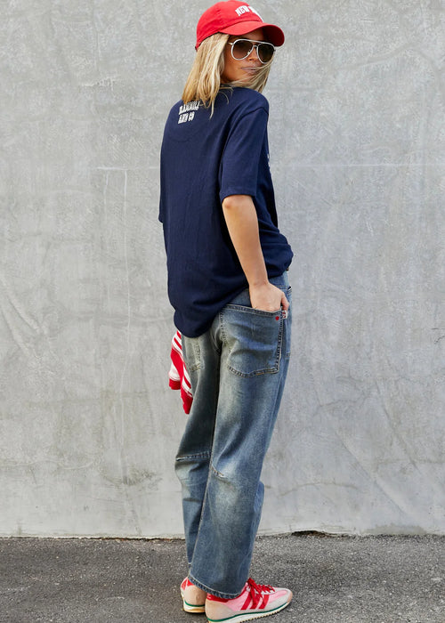 Graphic Crew Neck Tee