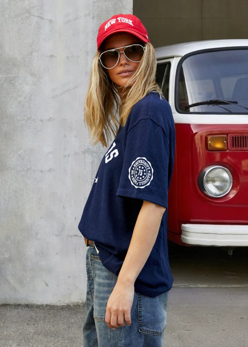 Graphic Crew Neck Tee