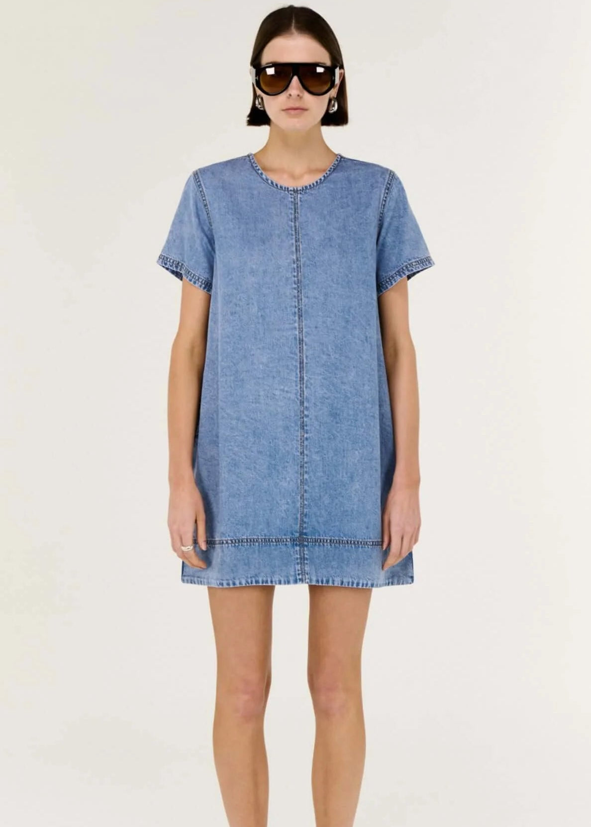 Rae Chambray Mini Dress