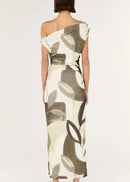 Ophiele Twist Midi Dress