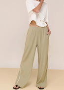 Dion Pant Sage Cream