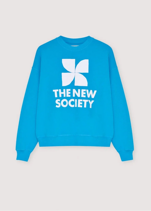 TNS Logo Sweatshirt  - Pool Blue