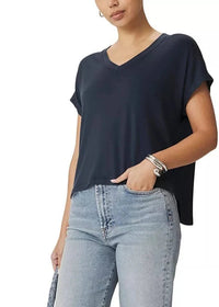 Amaya V Neck Top by Splendid - Mood Indigo