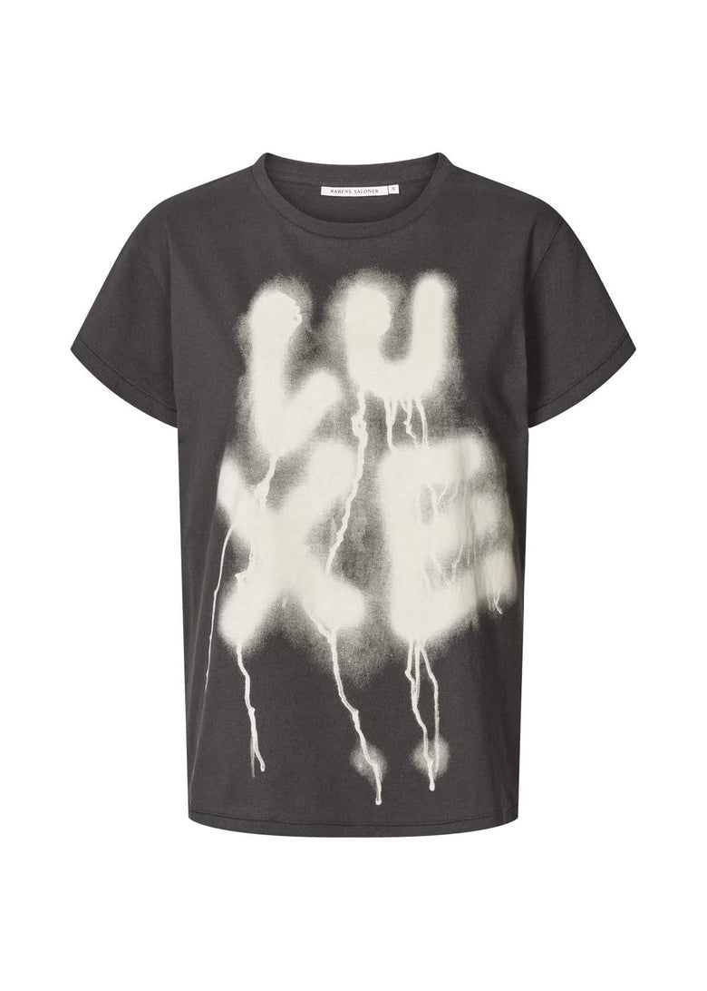 Ambla Luxe T-Shirt - Faded Black