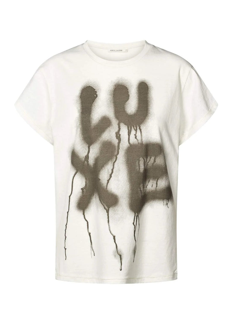 Ambla Luxe T-Shirt - Chalk