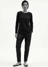 Lounge the Label  Drop Crotch Pant Aspen Black