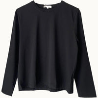 Little Lies Athena Long Sleeve Top - Black