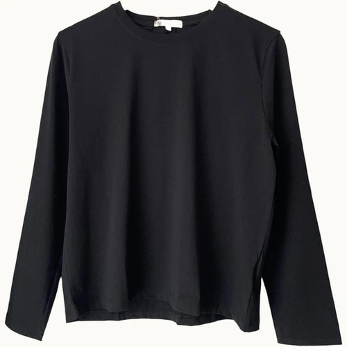 Little Lies Athena Long Sleeve Top - Black