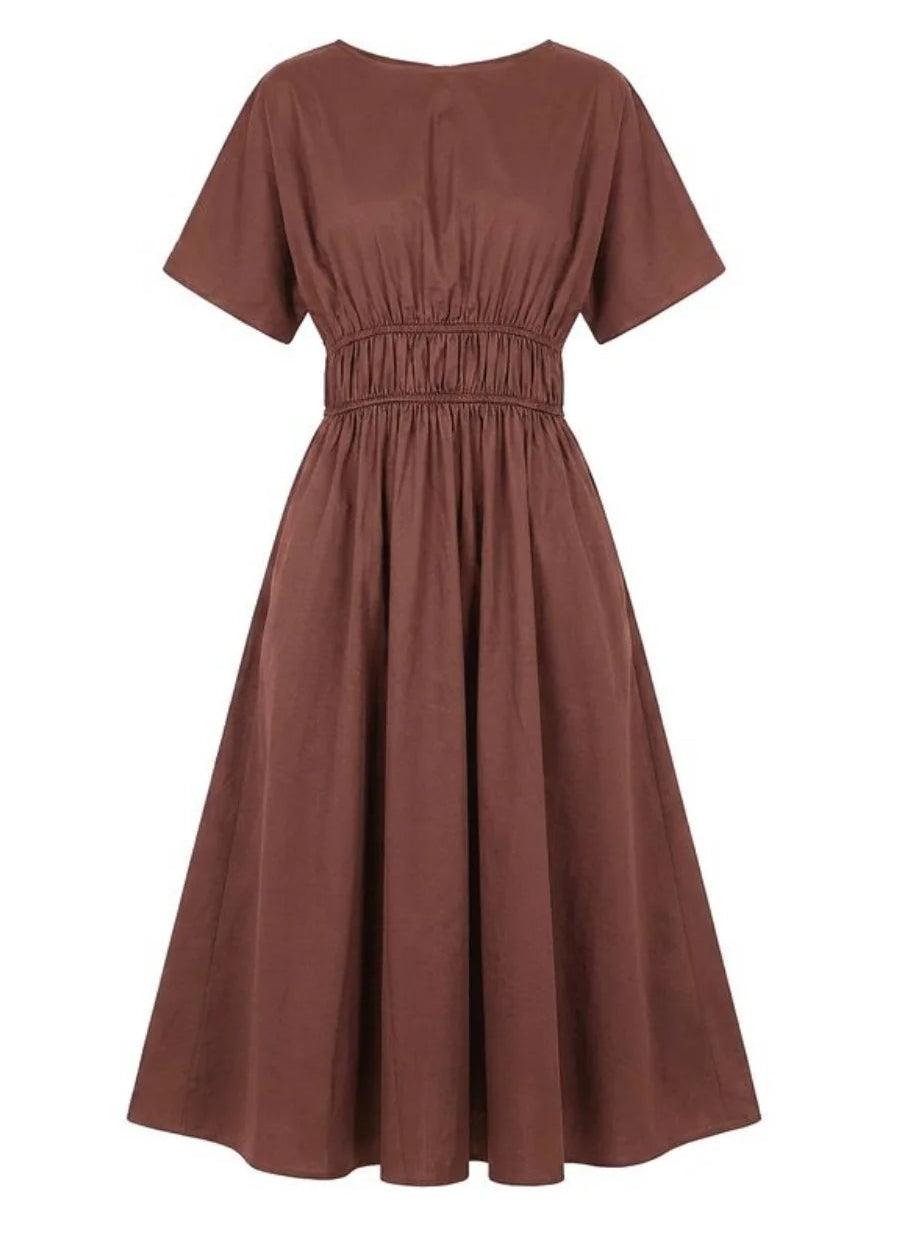 Bisagos Dress - Fig