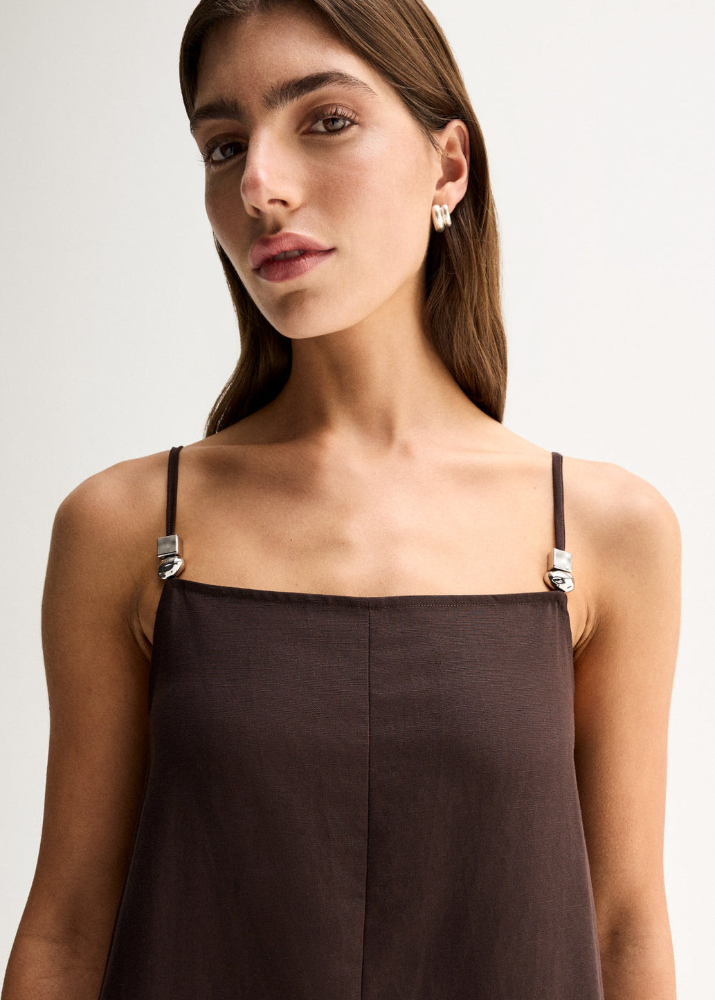 Carlo Maxi Dress - Chocolate