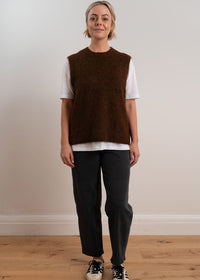 Chocolater Brushed Crew Vest