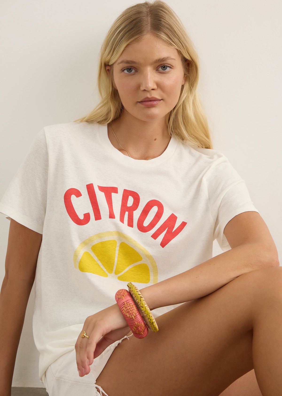 Citron Classic Tee - White