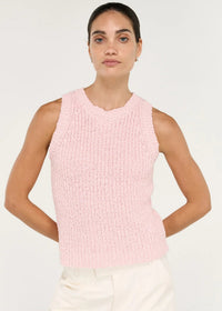 Cove Knit Tank - Soft Pink