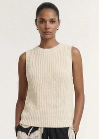 Staple The Label Cove Knit Top - Beige