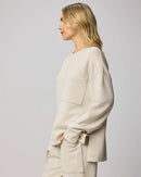 Scubasoft Crewneck Top - Pale Oak