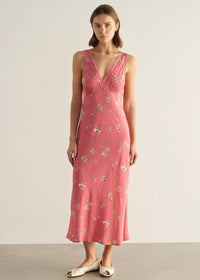 Darcy Midi Dress - Pink