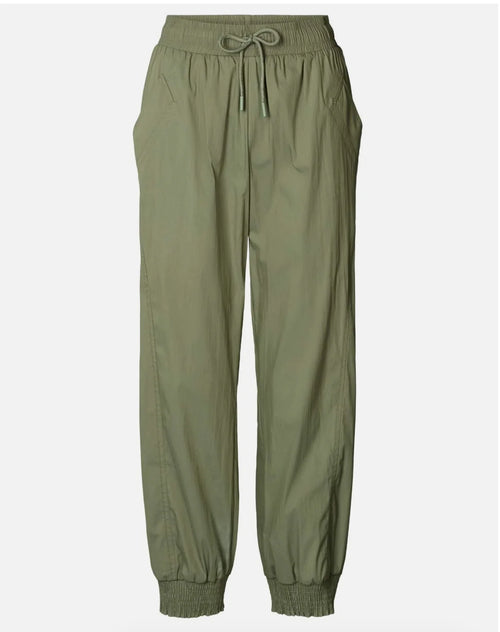 Rabens Saloner Domino Papery Angle Seam Pant - Olive