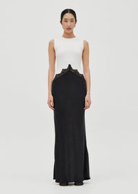 Echo Contrast Tank Dress Moonstone