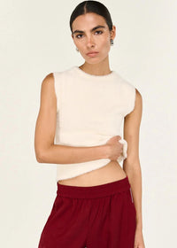 Marla Fluffy Knit Tank Top