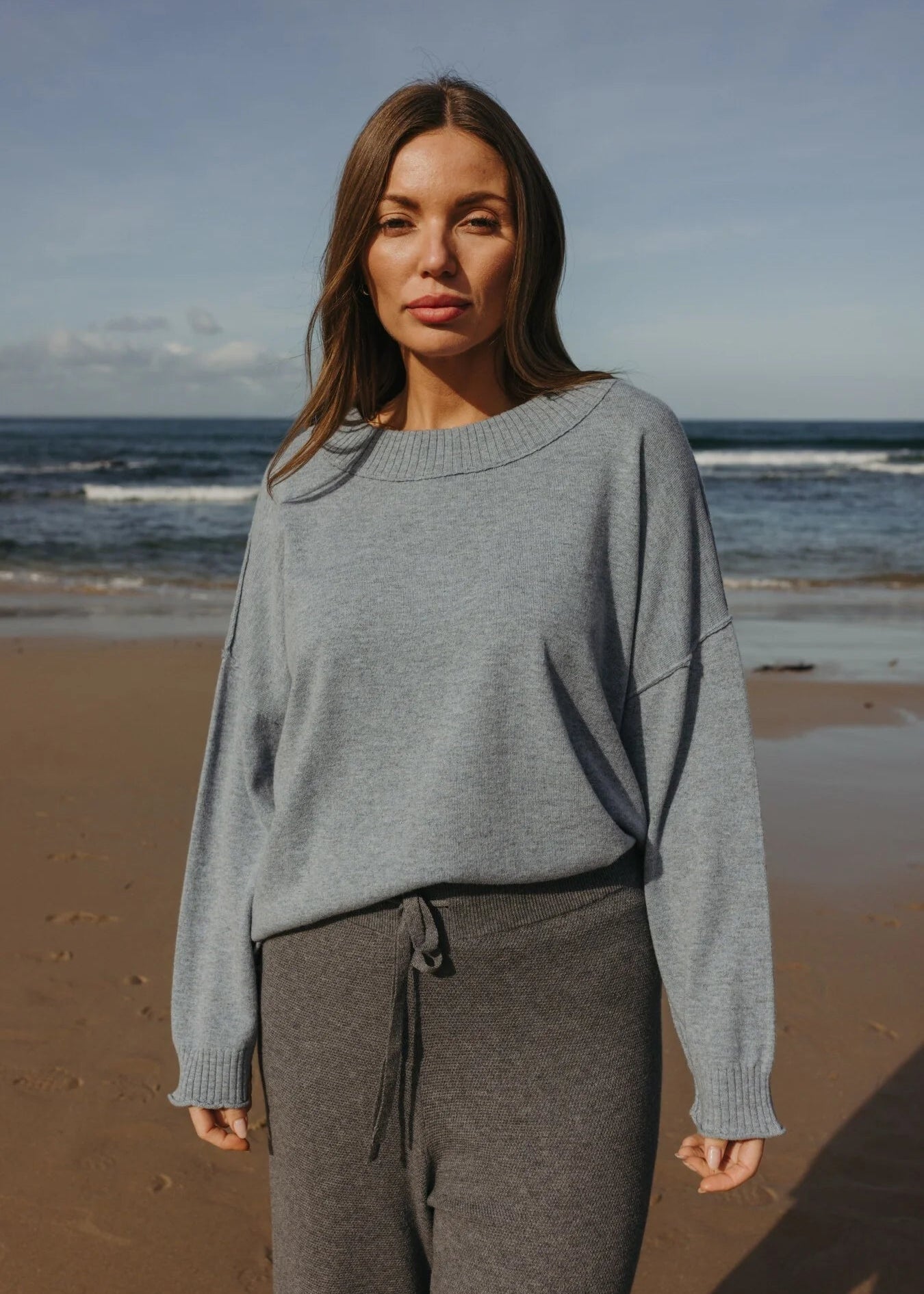 Elevate Merino Cashmere Crew Pullover