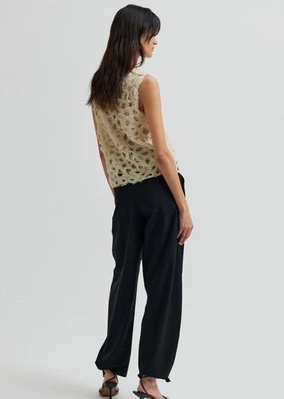 Gleam Beaded Top Sand
