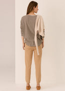 Mannix Long Sleeve Tee Chocolate Pebble