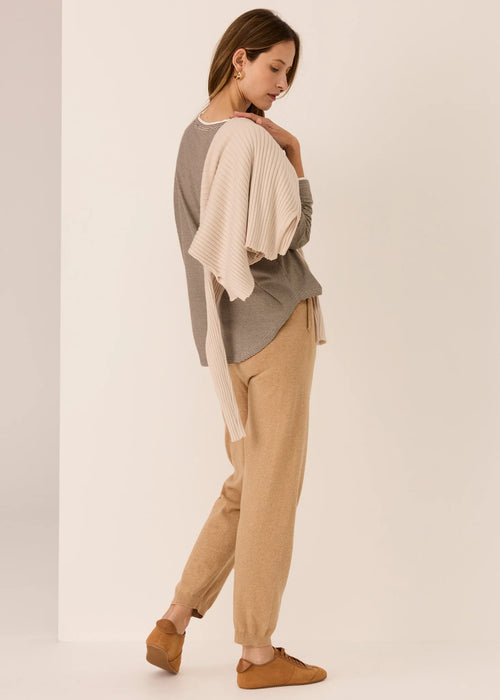 Mannix Long Sleeve Tee Chocolate Pebble