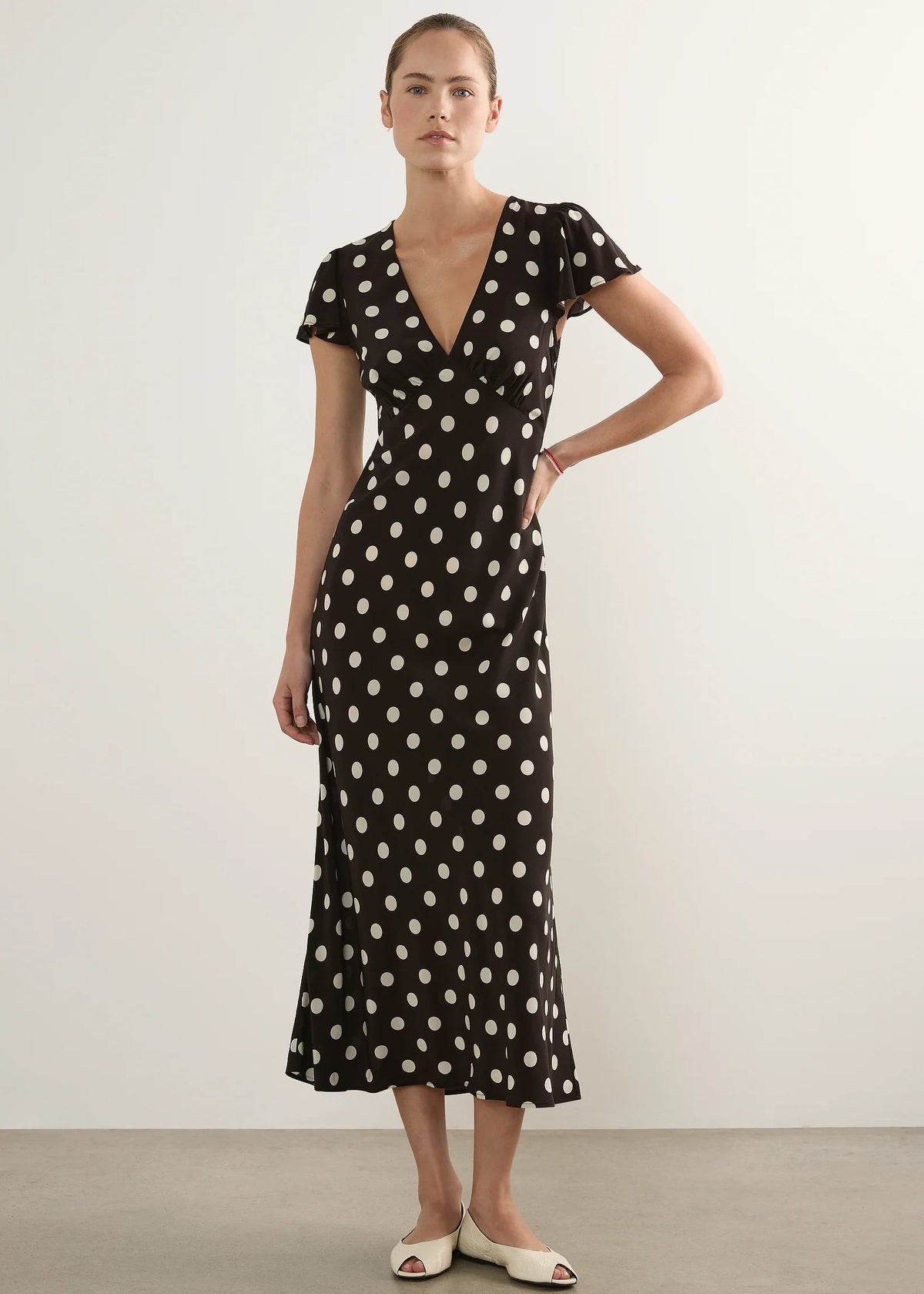 Marena Midi Dress - Black