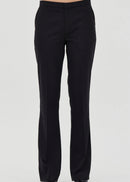 Black dress pants on a white background